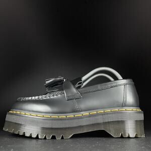 Dr. Martens Black Tassel Loafers